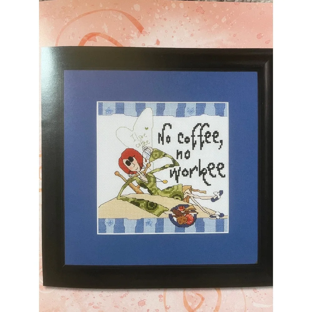 Leisure Arts Born To Shop Life Lessons Cross Stitch Pattern Book 10 Designs 4407